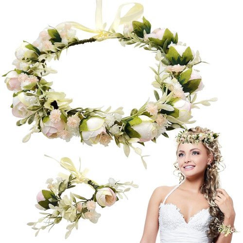 Blumenkranz haare oktoberfest - blumenkranz,