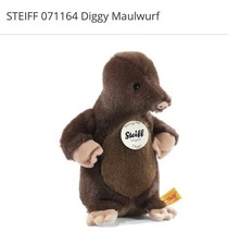 Steiff Maulwurf Diggy Braun