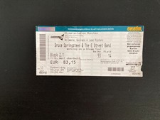 Bruce Springsteen – Olympiastadion München 2009 - Konzertkarte, Ticket München
