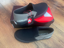 Airwalk Damen Schuhe Sneaker Slip On Slipper NEU 40 Canvas schwarz/khaki flach