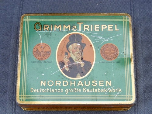 Alte blechdose grimm triepel - &,