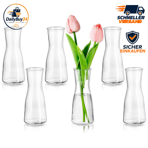 Vasen glas klar - glas,