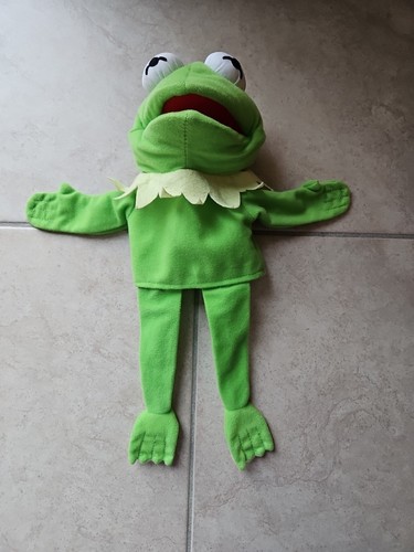 Handpuppe frosch grün - handpuppe,