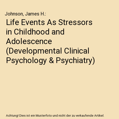 Life events stressors in - as,