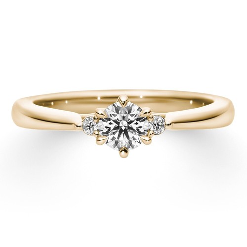 Gelbgold rundschliff 0 60 - 18, 0,60