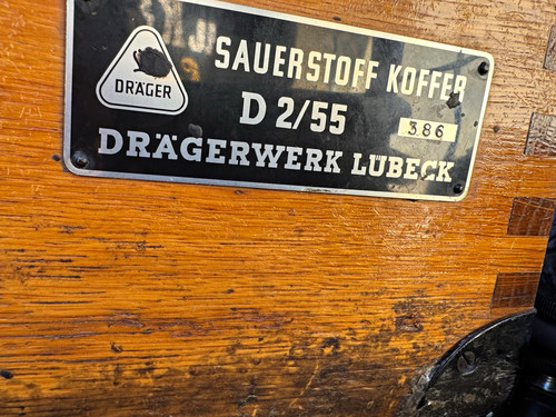 Dräger sauerstoffkoffer - dräger, d