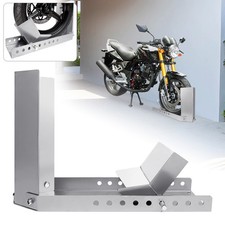 Motorradständer Stahl Motorradwippe Vorderradklemme Radhalter Motorradhalter