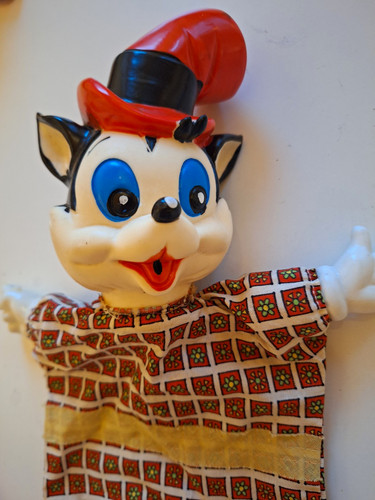Handpuppe vintage retro - handpuppe,