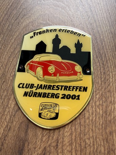 Porsche badge plakette 356 - badge,