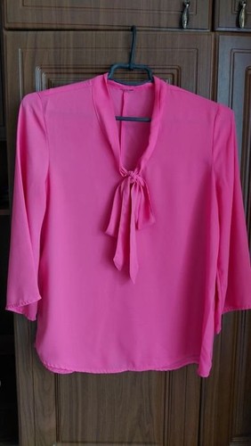 Women shirt pink chiffon - women, 38