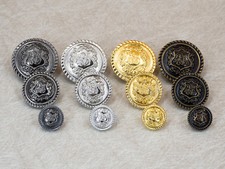 Metallknöpfe Wappen für