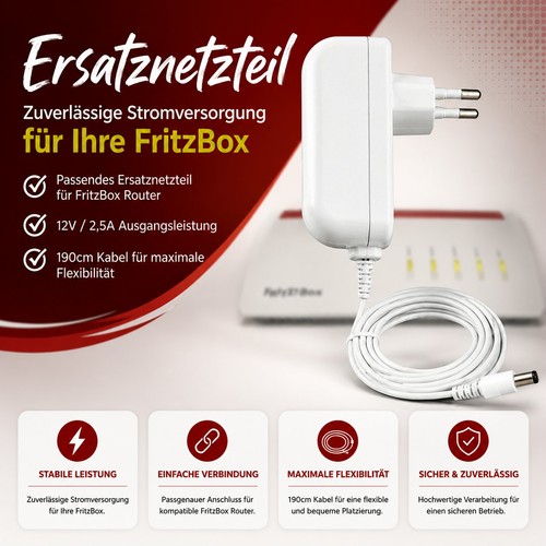 Ersatz netzteil für fritz - für, fritz!box