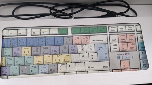 Logickeyboard sibelius pc - logickeyboard,