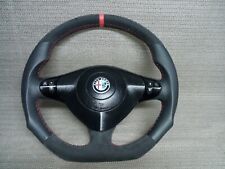 Sport Lenkrad  Alfa Romeo 147 GT GTA GTV  mit Airbag  NEU LEDERBEZUG