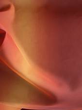 Gardinen Vorhänge Stoffe meterweise orange rot Breite 1,49 m durchscheinend