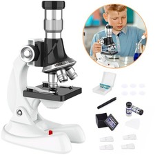 Mikroskop, Mikroskope, Schülermikroskop, Kinder Microscope mit LED-Beleuchtung