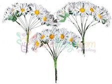 Weiß Margeriten Deko Blumen