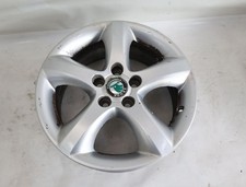 Alu Felge Alufelge vorn links 6x15 ET43 Skoda ROOMSTER 5J 5J0601025A 01-2012