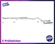 Auspuffanlage für Opel Tigra Twintop / Corsa C 1.8 Auspuff Flexrohr Schelle