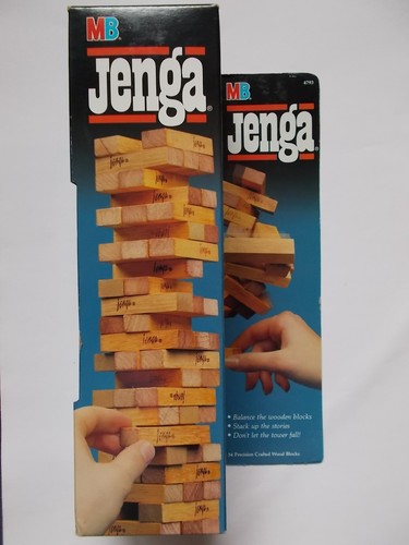 Jenga holzspiel balance - mb,