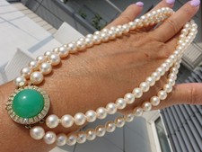 AKOYA PERLEN Ø 8 MM KETTE