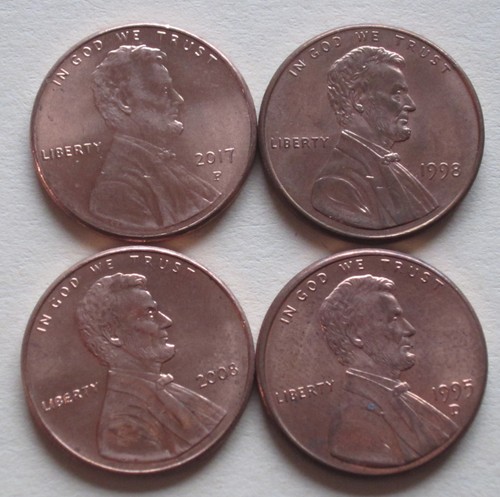Münzen usa one cent - one, cent,
