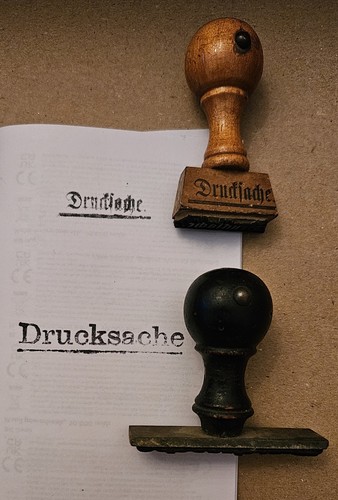 Alte stempel drucksache - alte,