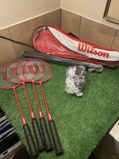 Wilson 4 Person Badminton Set