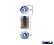 Hydraulikfilter, Lenkung für IVECO DAF MAN RENAULT TRUCKS SETRA VOLVO MAHLE HX 5