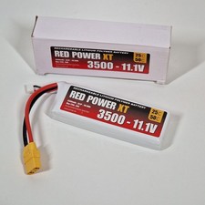 Red Power XT Lipo Akku 3S 11,1V 3500mAh XT60-Stecker Rc Modellbau Lipo Akku