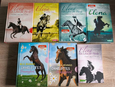  7 x Pferdebuch -  5 x Nele Neuhaus Elena - 2 x  - Charlottes Traumpferd 