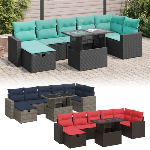Garten lounge set mit stauraum - mit,