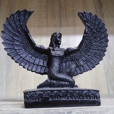 Vintage Hand-Carved Black