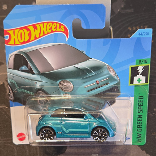 Hot wheels fiat 500e - hot,