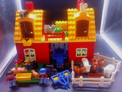 Lego duplo 4665 big farm - lego, farm-