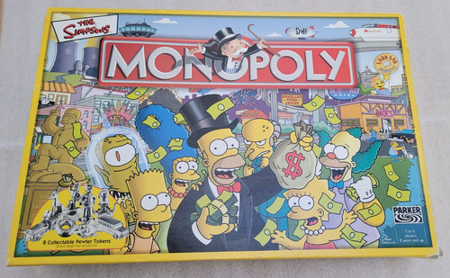 Die simpsons monopoly - die,