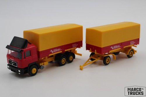 Herpa man f90 - f90, wp-hängerzug