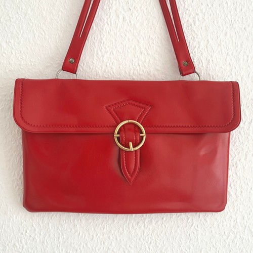 Vintage sixties handtasche rot - vintage,
