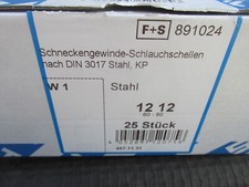 Schlauchschellen 60-80mm Schneckengewinde nach DIN 3017 stahl KP  / LiReg2
