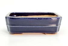 Bonsaischale Hattori Tokoname 14,5 x 11 x 4,5 cm