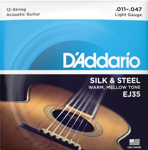 Addario ej35 silk steel - d'addario,