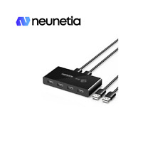 UGREEN USB Switch 2PC KVM USB Switch 2 In 4 Out Including VAT Neu