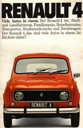 Prospekt renault ca - renault, r4