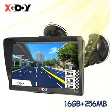 XGODY 718 7 Zoll Auto PKW LKW für GPS Navi Navigationsgerät AU EU Karte 16G 2025