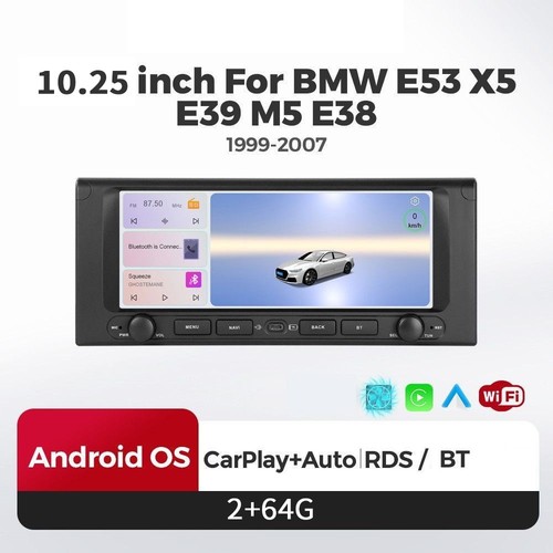 For 1999 2007 bmw - 10.25", e53