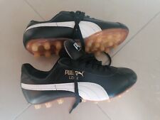 Vintage design West Germany Fußballschuhe PUMA Leon Völler Gr. 5,5 Echtleder