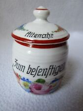 alter seltener Senftopf