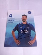 Signierte AK Martin Stoll Karlsruher SC NEU