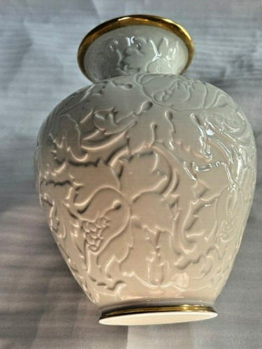 Rosenthal vase cremefarben - vase, mit