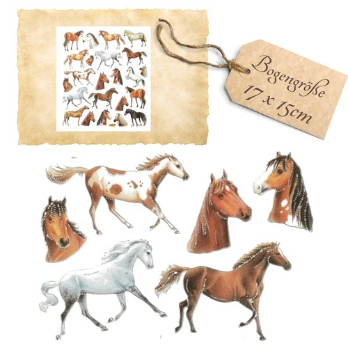 Sticker pferd hengst - pferd,